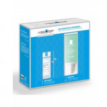 La Roche Posay Cofanetto Regalo Routine Pelle Sensibile Duo Detersione E Idratazione - 2 Prodotti