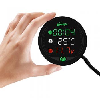 Compteur de tension étanche pour moto avec affichage, thermomètre et horloge pour Suzuki vz 800 DL1000 DL650