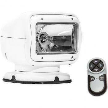 Golight GT Halogen Searchlight with Wireless Handheld Remote, Permanent Mount, White