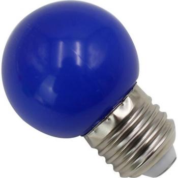 E27 LED Globe Bulb - 1W Frosted Colorful 220V - White/Red/Green/Blue/Yellow