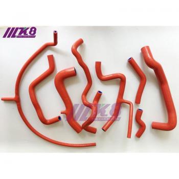 Volkswagen Golf MK3 VR6 2.8 2.9 Silicone Radiator Hose Kit (1994-1998) - 8 Pieces, Red/Blue/Black