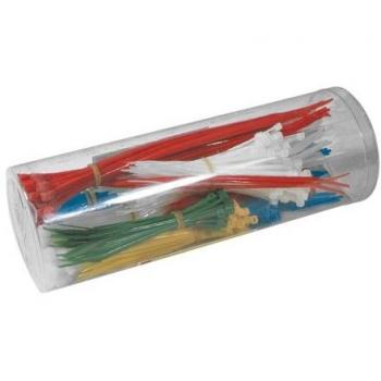 Kabelbinder Sortiment, 300 Stück, 200 x 2,3mm und 98 x 2,5mm