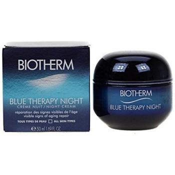 Crème de nuit Anti-âge Biotherm Blue Therapy Réparation des Signes Visibles de l'Âge 50 ml