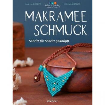 Makramee Schmuck - Schritt für Schritt geknüpft: Ketten, Ohrringe & Armbänder selber machen. Kreative Makramee-DIY-Ideen: 18 Bastel-Projekte mit ansteigendem Schwierigkeitsgrad - auch für Anfänger