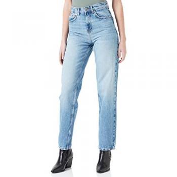 Only Robyn Jeans Cintura Alta Azul Claro