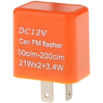 Elektronisches 2‑Pin LED Blinkrelais – Festes Relais für Blinker