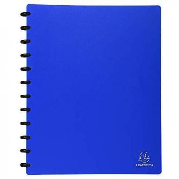 EXACOMPTA Sichtbuch DIN A4, 30 Hüllen, blau