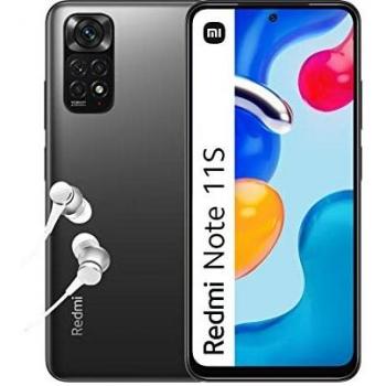 Xiaomi Redmi Note 11S - Smartphone 6+64GB, Display AMOLED 6.43” 90Hz FHD+, MediaTek Helio G96, fotocamera professionale 108MP, 5000mAh, Graphite Grey