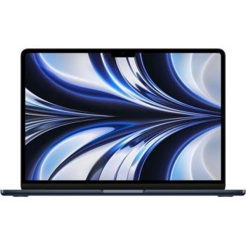 Apple MacBook Air 13 (2022) Mitternacht M2 Chip mit 8-Core CPU und 10-Core GPU und-16 Core Neural Engine 256GB Deutsch 35W Dual USB-C Port Power Adapter 16 GB