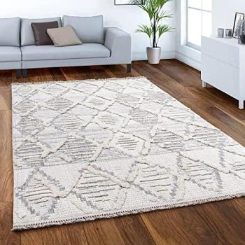 Tapis Moderne à Motifs Rombiques 160 cm