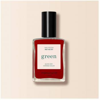Manucurist Paris Nägel Nagellack Green Red Velvet