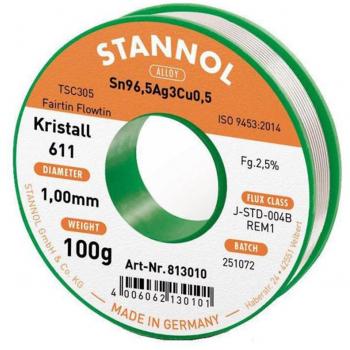Stannol Lötdraht 611 2,5% Ø 1,0
