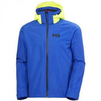 Giacca a vento con cappuccio Helly Hansen Inshore Cup blu cobalto - M