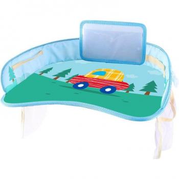Mesa Portátil de Seguridad para Niños con Bandeja Impermeable