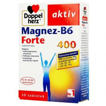 Doppelherz Aktiv Magnez B6 Forte 400 – 30tabletek