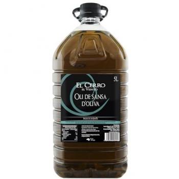 Aceite de Orujo de Oliva El Cerro El Viento 5L con Asa Negra