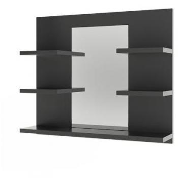 Specchio contenitore bagno Vicco Antracite 58.8x50 cm