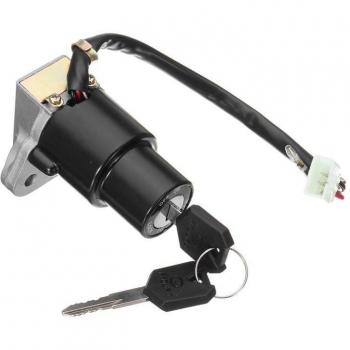 HiMISS 3-Pin Motorcycle Ignition Switch Lock Assembly with Keys for YAMAHA DT 125 R/TZR 250/XT 350/XT 600
