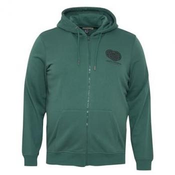 Kapuzensweatjacke BLEND in Bistro Grün