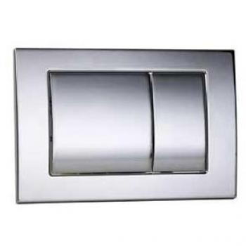 OLI Plaque de commande double débit 3/6L 172 - finition chromée