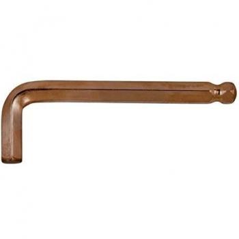 Chiave maschio piegata esagonale BERYLLIUMplus 10 mm
