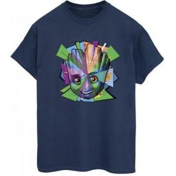 Groot Shattered Cotton T-Shirt for Women – White