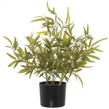 Planta Decorativa de Plástico tipo Bambú 14 x 14 x 54 cm