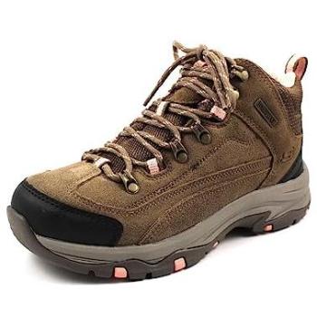 Skechers Donna Waterproof Relaxed Fit: Trego - Alpine Trail Shoes in Marrone/Ocra, Taglia 38