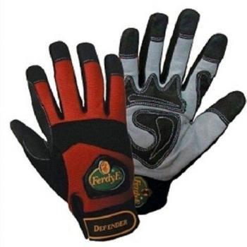 Gants de Protection FerdyF Defender Taille XXL couleur rouge et noir