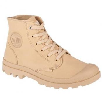 Palladium Botín Casual Beige 1-3 cm con Cordón