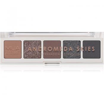 MUA Makeup Academy Professional 5 Shade Palette palette di ombretti colore Andromeda Skies 3,8 g