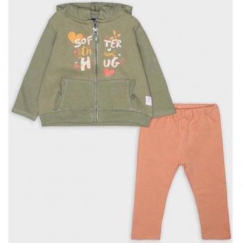 Conjunto de dos piezas para niñas de 3 meses a 6 años