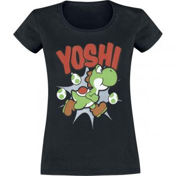 Yoshi Gaming T-shirt för Dam - Nintendo S XXL Svart