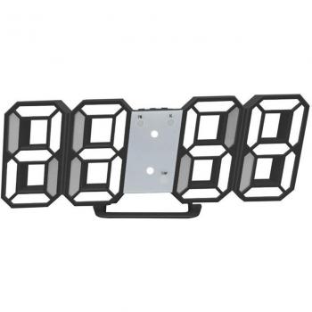3D LED Wanduhr - Einfache Steckdose, elektronische Uhr