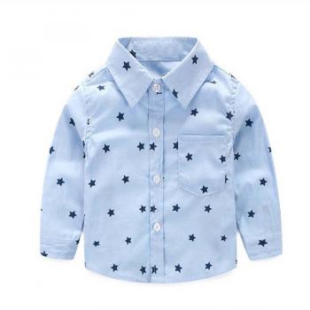 Blusa Infantil de Algodón para Estaciones Frías