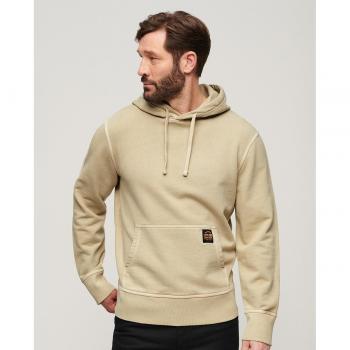 Sudadera Holgada Superdry con Capucha y Costuras Contrastantes