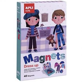 Juego Magnético Apli Kids - Vestir Muñecas