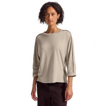 Street One T-Shirt Donna Maniche 3/4 Nero