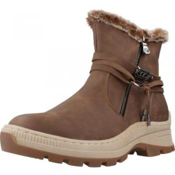 CHIKA10 ESCARCHA-01 Botas para mujer marrones en sintético 83233
