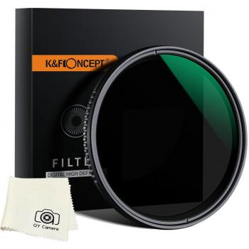 K & F Filtro ND8 ND2000 para Lentes 49-82mm