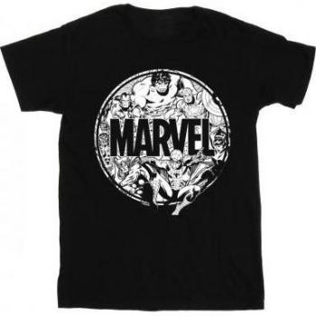 T-shirt Femme Marvel Comics en Coton avec Logo