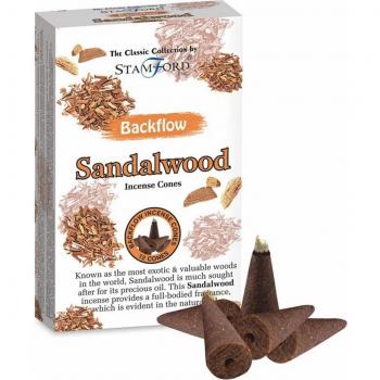 Sandelhout Wierookkegels Backflow