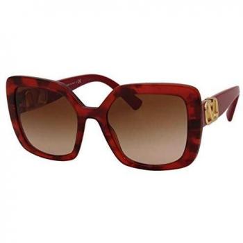 Valentino Sonnenbrille V LOGO VA 4065 RED HAVANA/BROWN SHADED 53/20/140 Damen