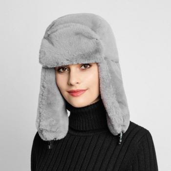 Womens Warm Earmuff Beanie for Winter