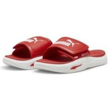 Sandalias Puma Softride Pro 24 V de color rojo
