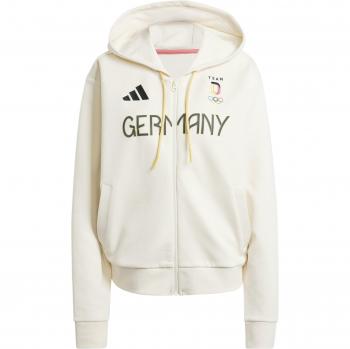 Felpa sportiva con cerniera adidas Team D per donne