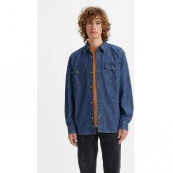 Levi's para hombre. Camisa Western Azul Levi's