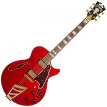 D'Angelico Excel Series Trans Cherry