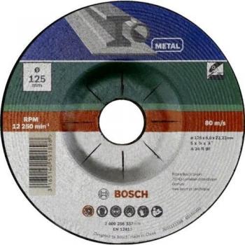 Bosch 230 mm Grinding Disc for Metal with 22.23 mm Bore