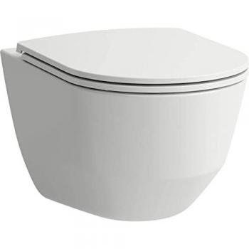 WC Sospeso Compact Laufen Pro con Sedile Slim SoftClose Senza Bordo Bianco
